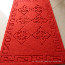 Anti-Slip Carved Door Mat with PVC Back for Elevator Corridor